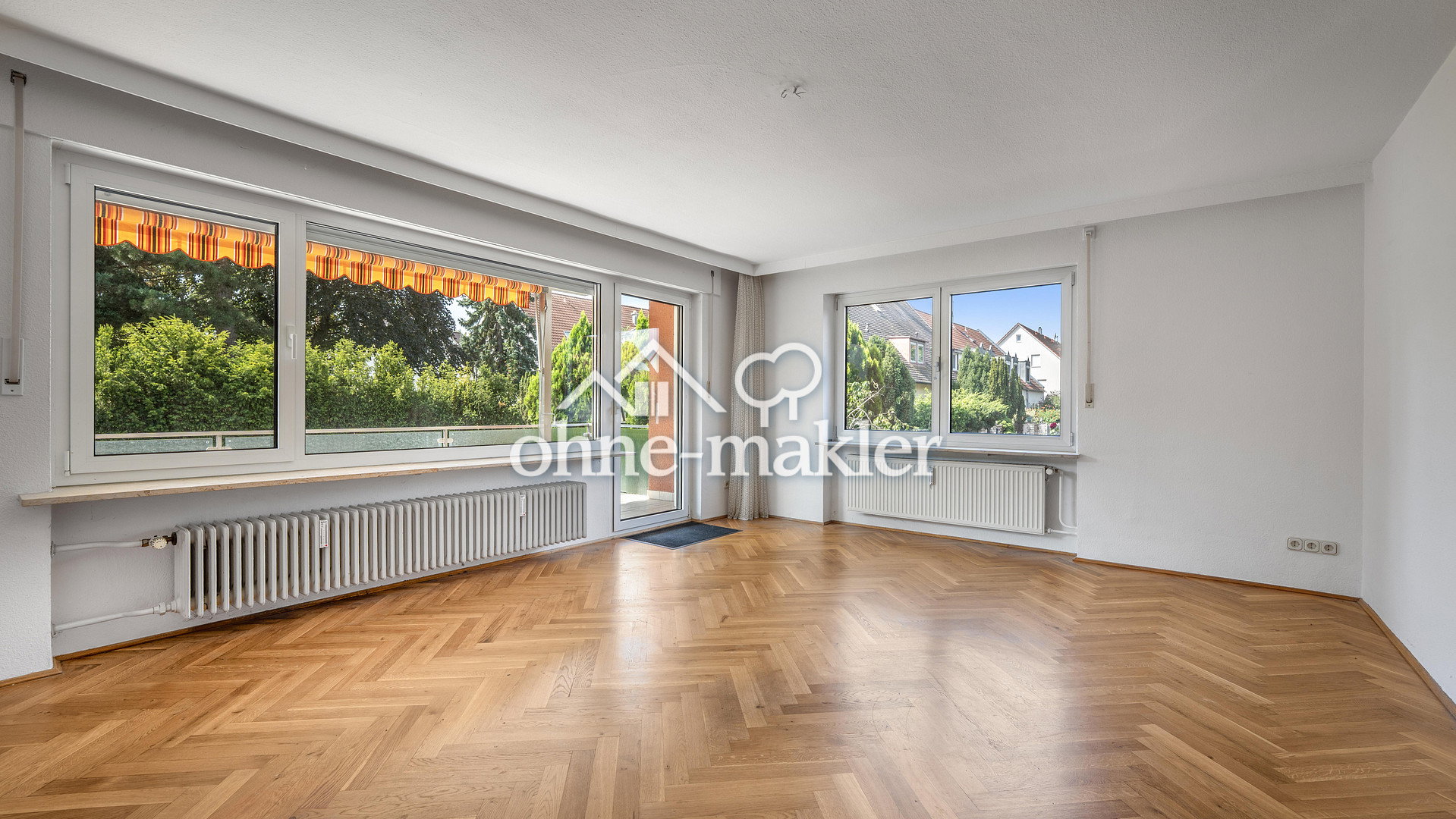 Gartenwohnung in Nürnberg – Wohnen wie im Haus, 90409 Nürnberg (Großreuth h. d. Veste Gärten h. d. Veste Maxfeld Schoppershof)