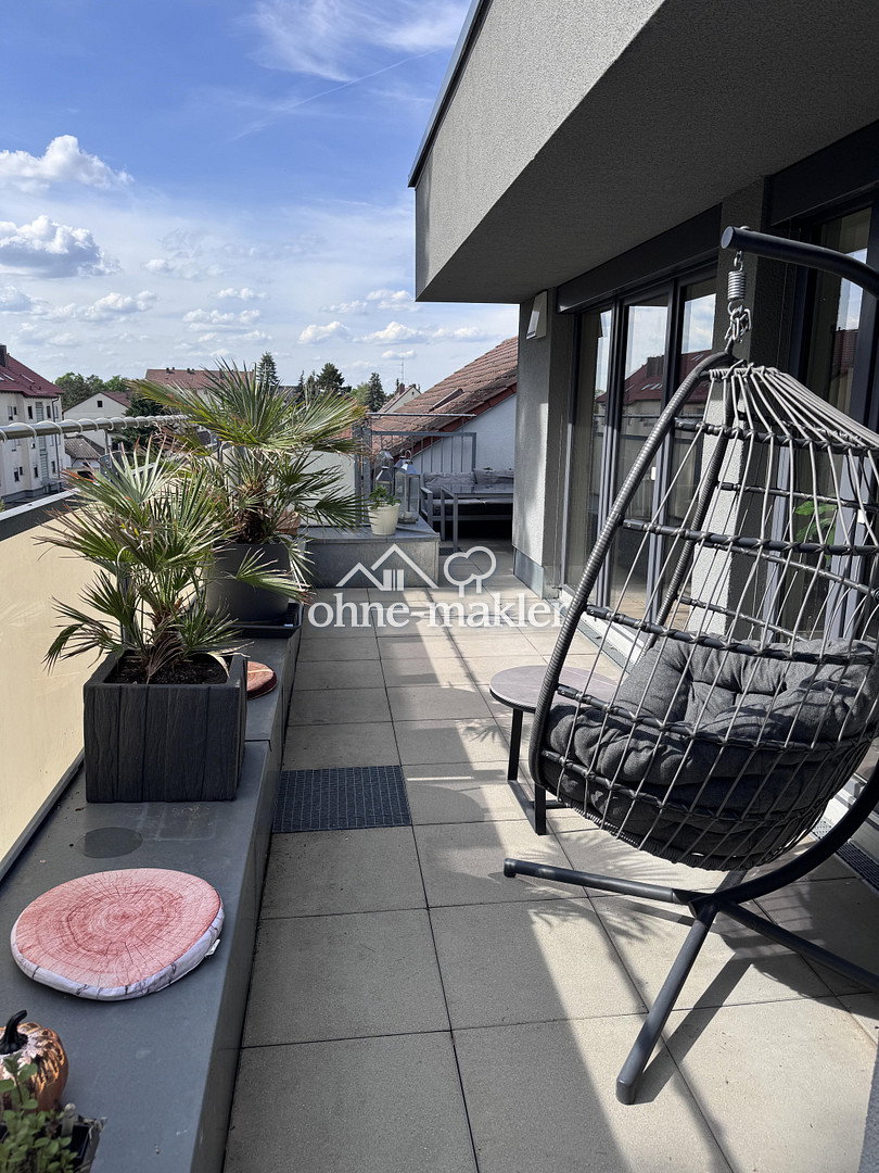 Penthouse-Traum mit Dachterrasse in Fürth, 90765 Fürth