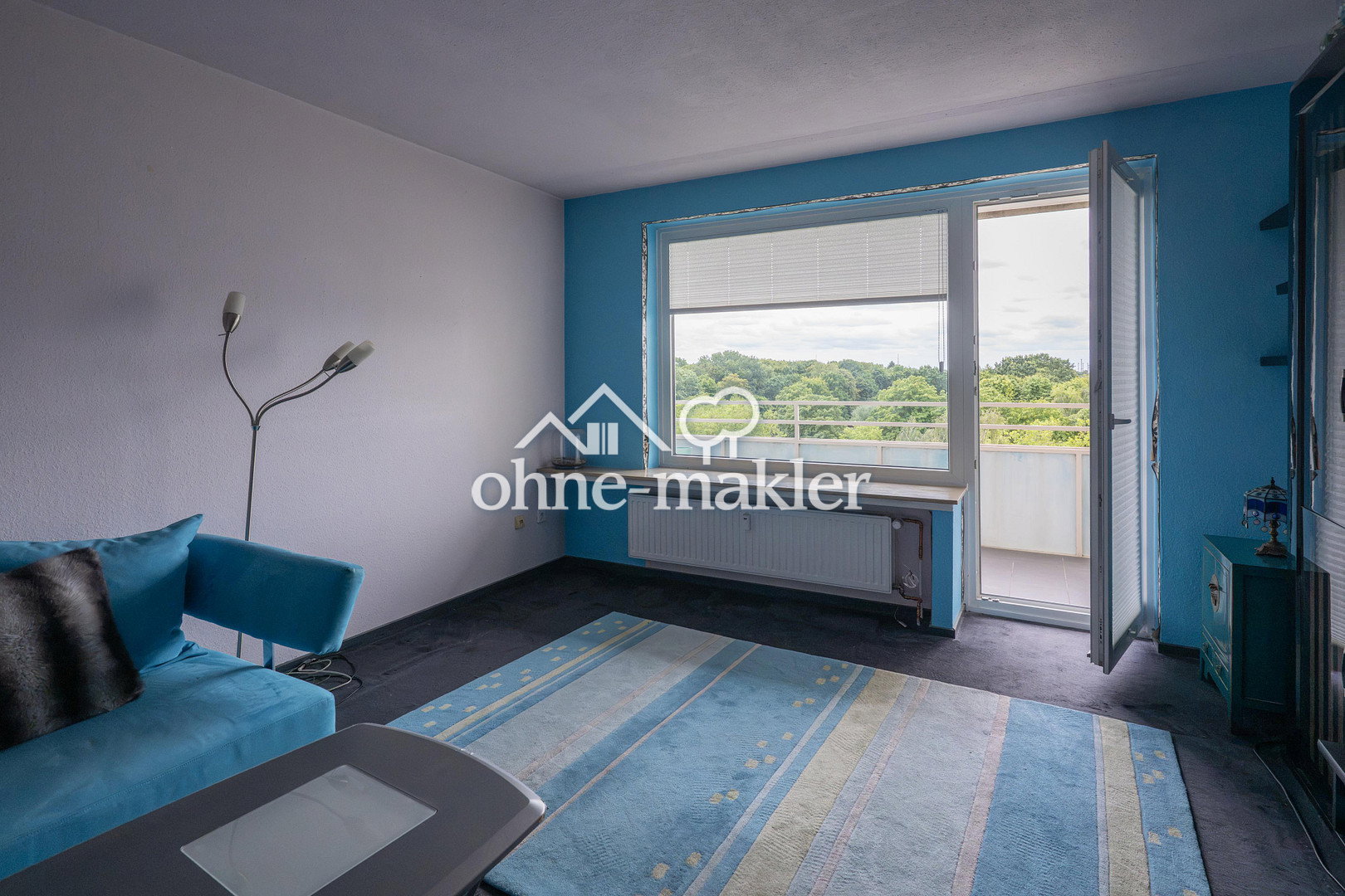 Bremen Helle 2-Zimmer Wohnung mit Ausblick, 28329 Bremen (Gartenstadt Vahr Neue Vahr Nord Neue Vahr Südwest Radio Bremen Sebaldsbrück)
