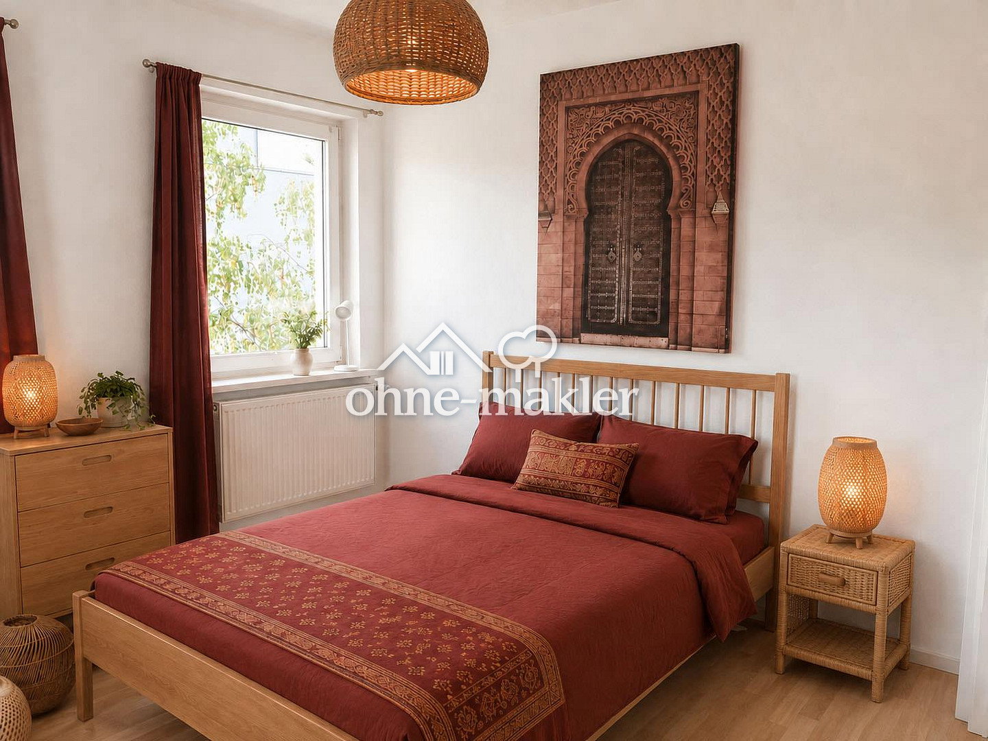 Vollmöbliertes WG-Zimmer mit Balkon in Zellerau, 97082 Würzburg (Altstadt Heidingsfeld Steinbachtal Zellerau)