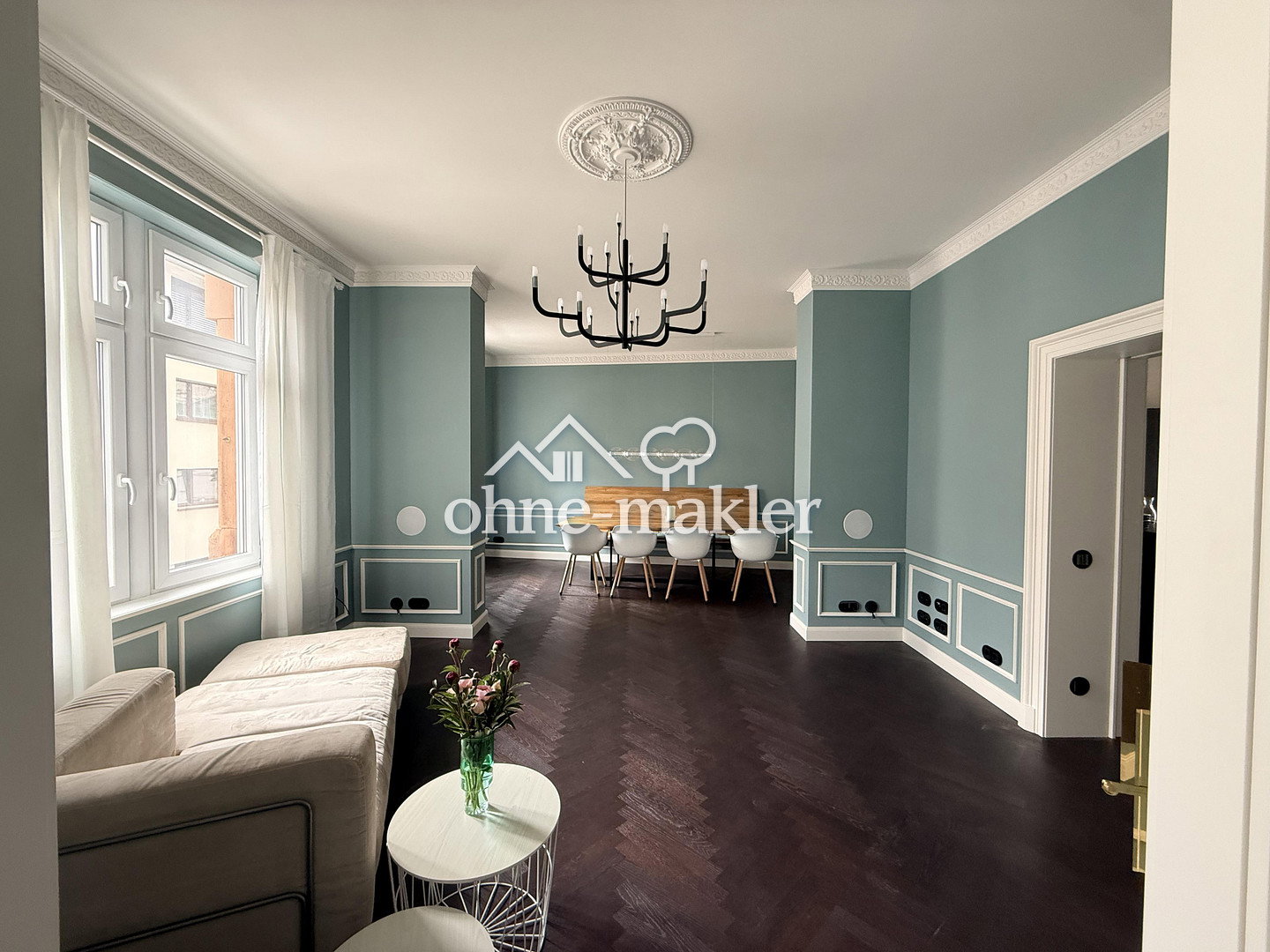 Johannesviertel stilvolle Wohnung, Erstbezug, 64293 Darmstadt (Darmstadt)