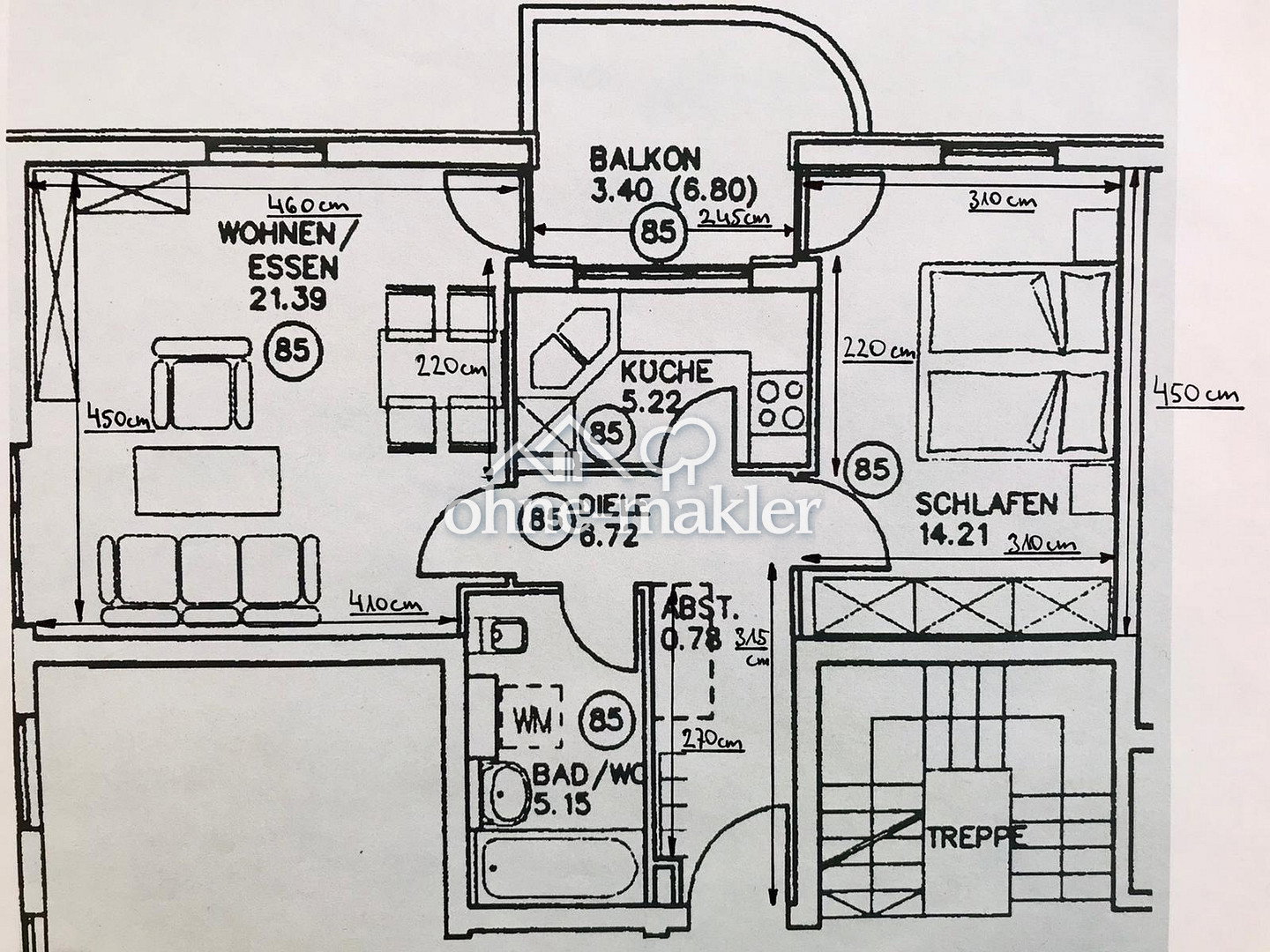 Charmante 2-Zimmer-Wohnung in Ingolstadt, 85049 Ingolstadt