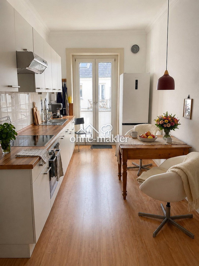 Winterhude Altbauwohnung mit Balkon & Charme, 22299 Hamburg (Hamburg-Nord Winterhude)