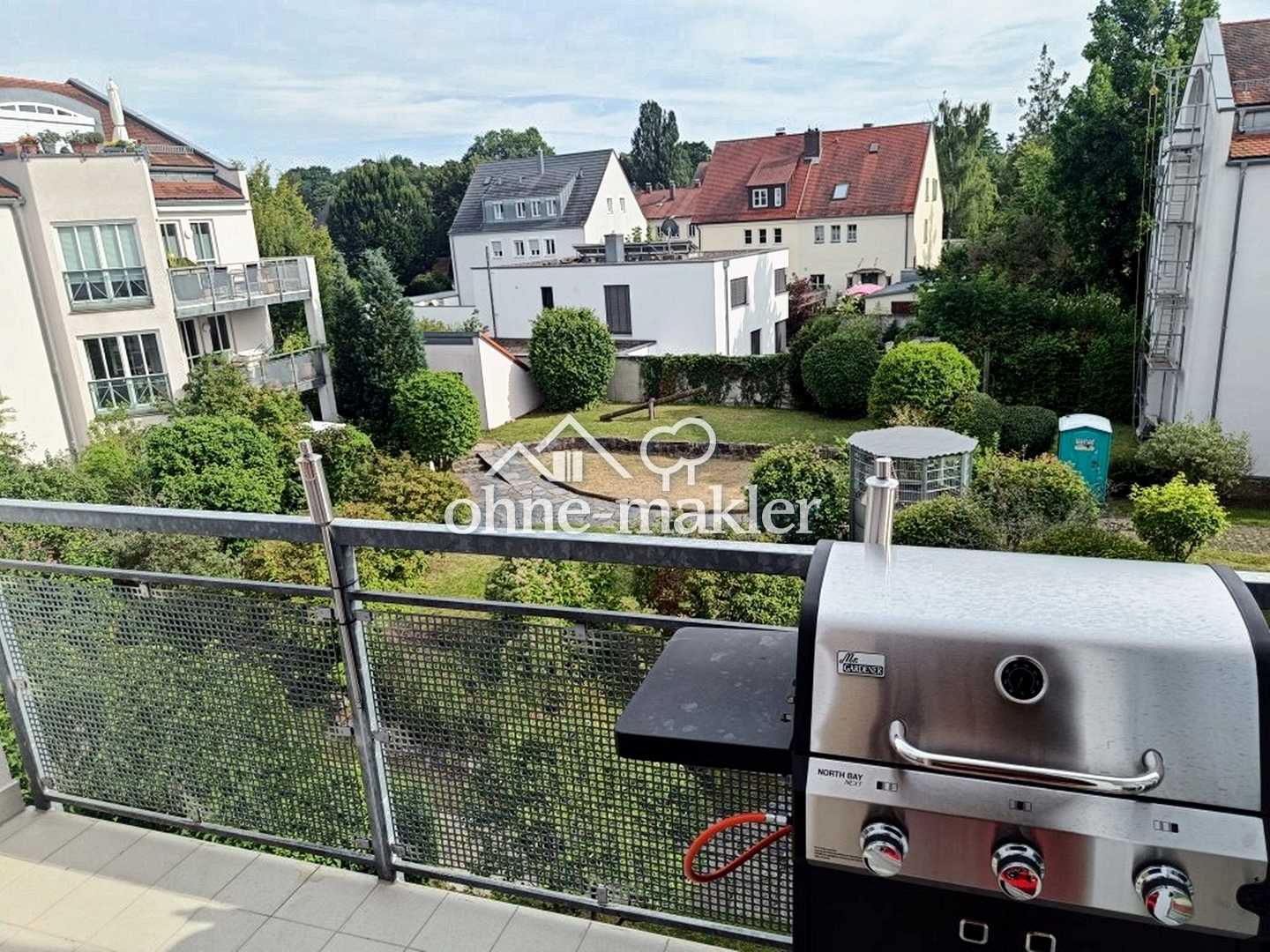 Regensburg-West Helle 2-Zimmer-Wohnung mit Balkon, 93049 Regensburg (Großprüfening-Dechbetten-Königswiesen Innenstadt Westenviertel)