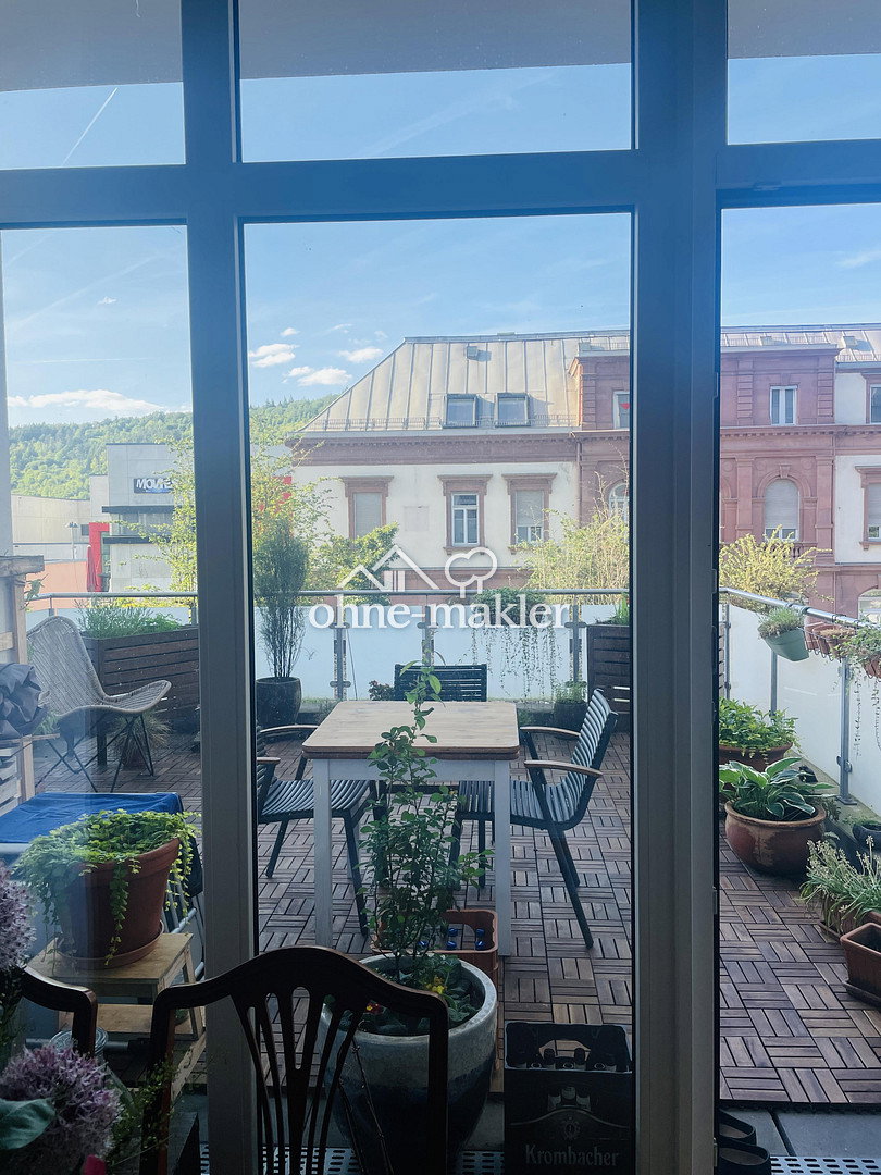 Stadtwohnung mit Terrasse – zentrale Lage, 97980 Bad Mergentheim