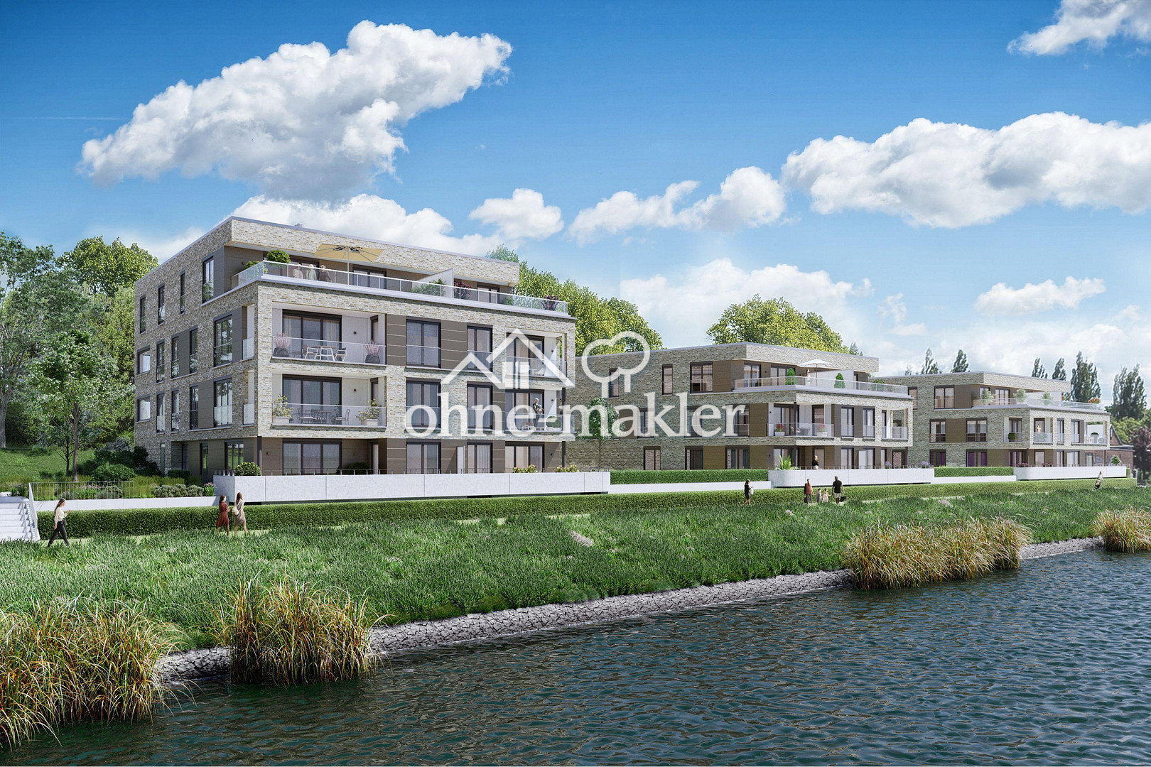 Wasserblick-Wohnung in Top-Lage Lübeck, 23564 Lübeck (Sankt Gertrud Sankt Jürgen)
