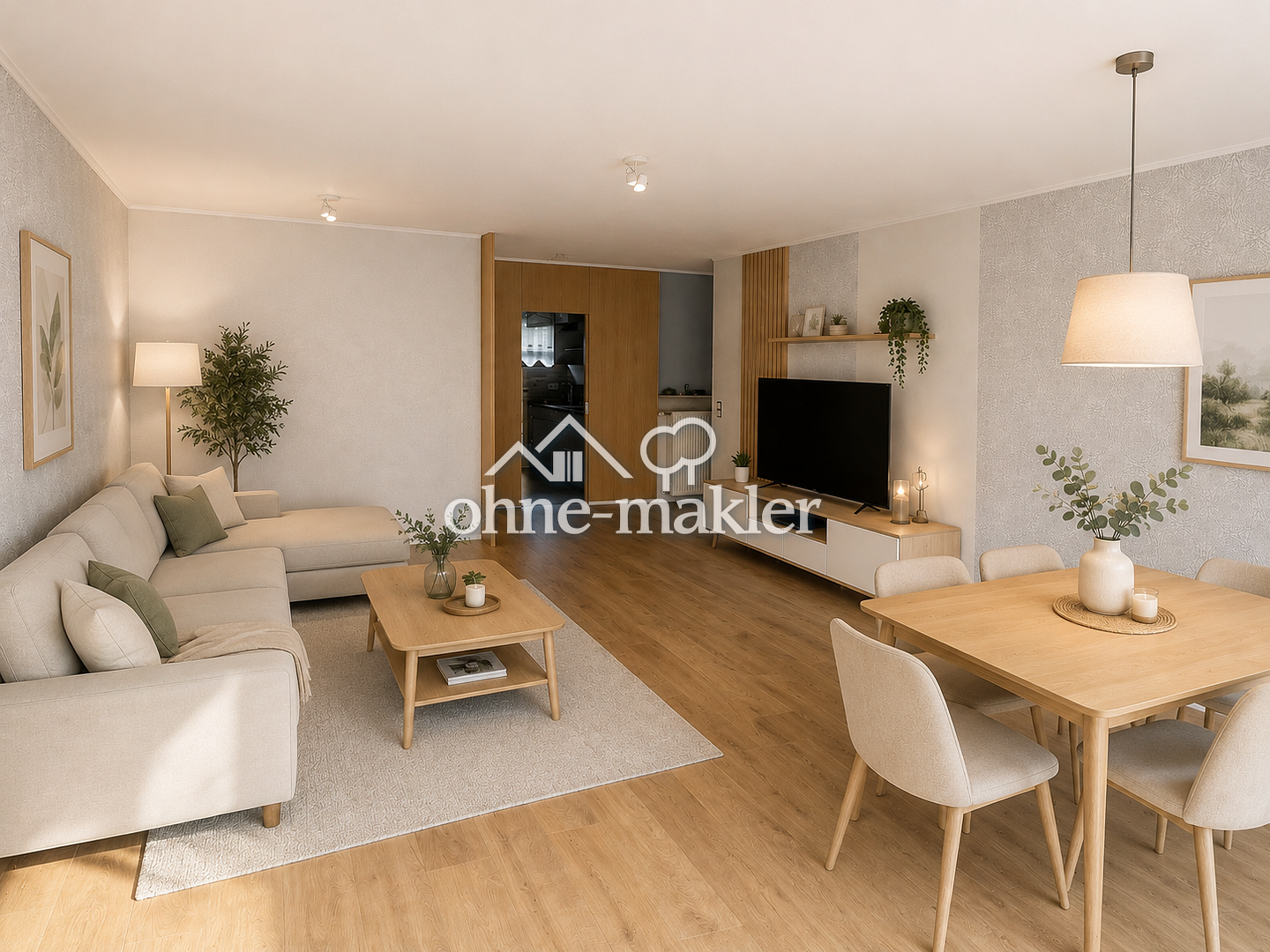 Erdgeschosswohnung in Haibach – Ihr neues Zuhause, 63808 Haibach