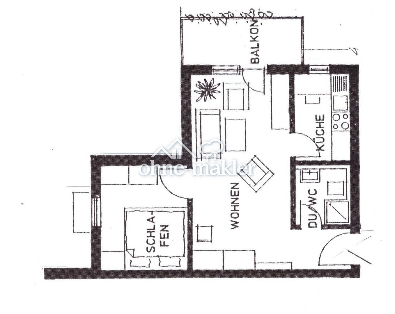 gemütliche 2-Zimmer-Wohnung in Nürtingen, 72622 Nürtingen