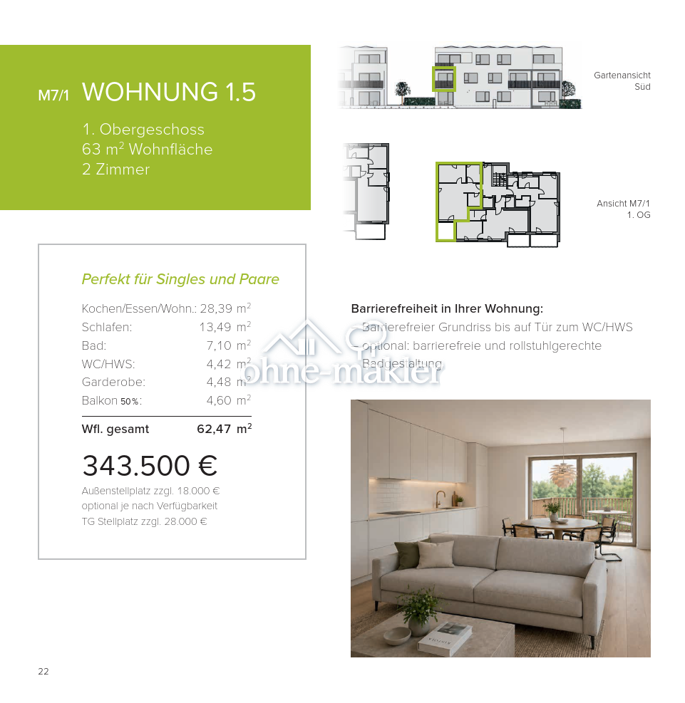 Moderne Neubauwohnung in Langenau – Ihr neues Zuhause, 89129 Langenau