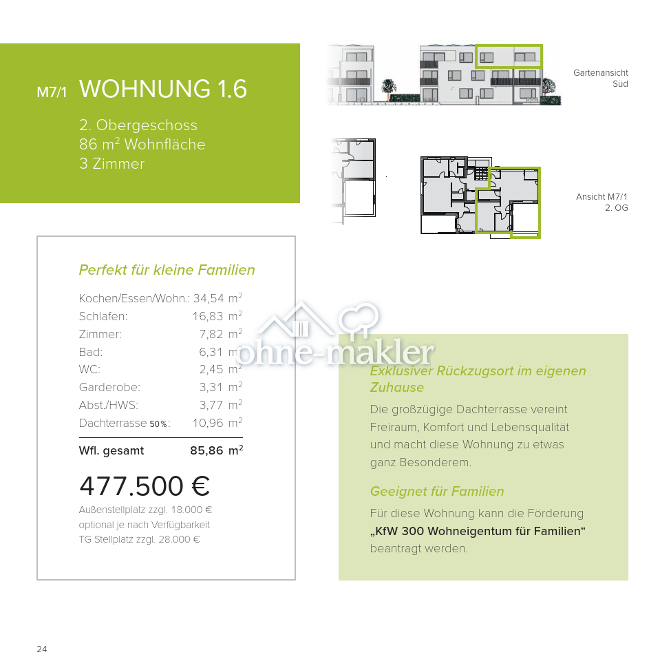 Moderne Neubauwohnung in Langenau - Ihr neues Zuhause, 89129 Langenau