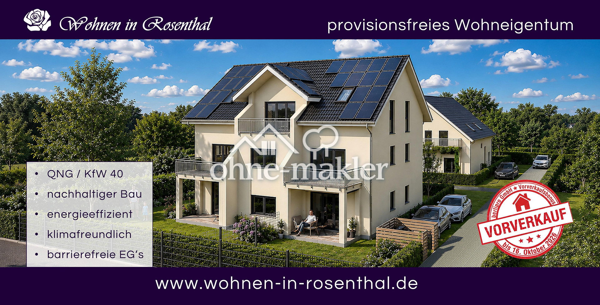 Traumwohnung in Pankow-Rosenthal – Jetzt vorverkaufen, 13158 Berlin (Pankow)