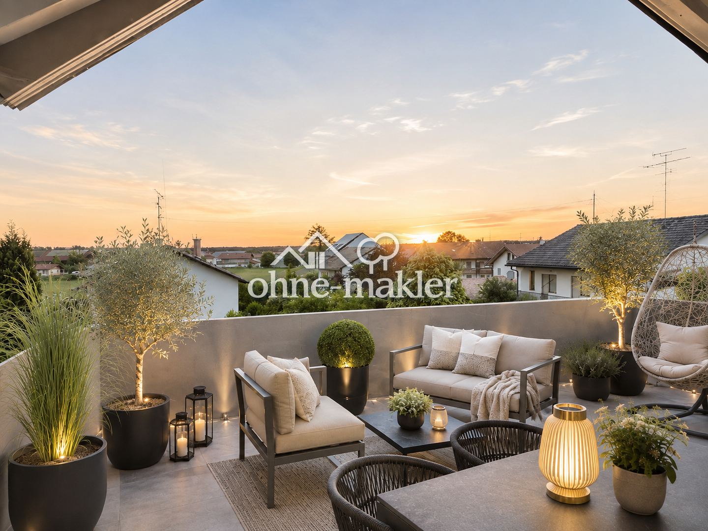 Penthouse mit Aufzug – Luxus pur in Egmating, 85658 Egmating
