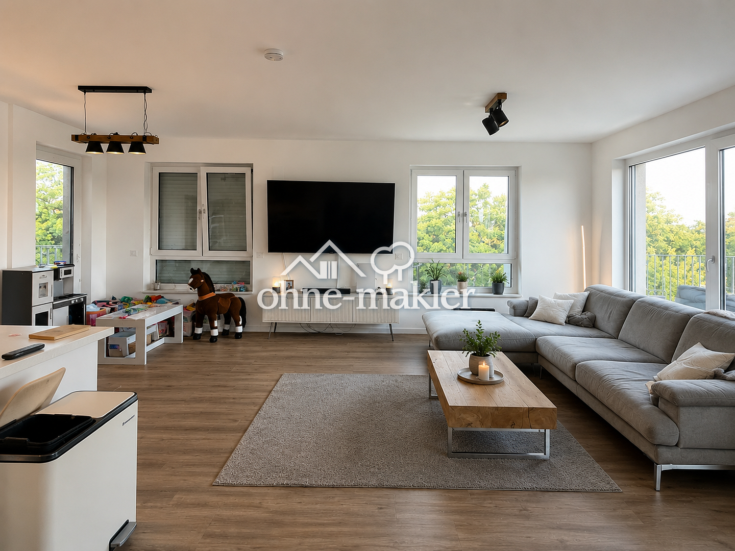 Penthouse mit Kanalblick – Haltern am See