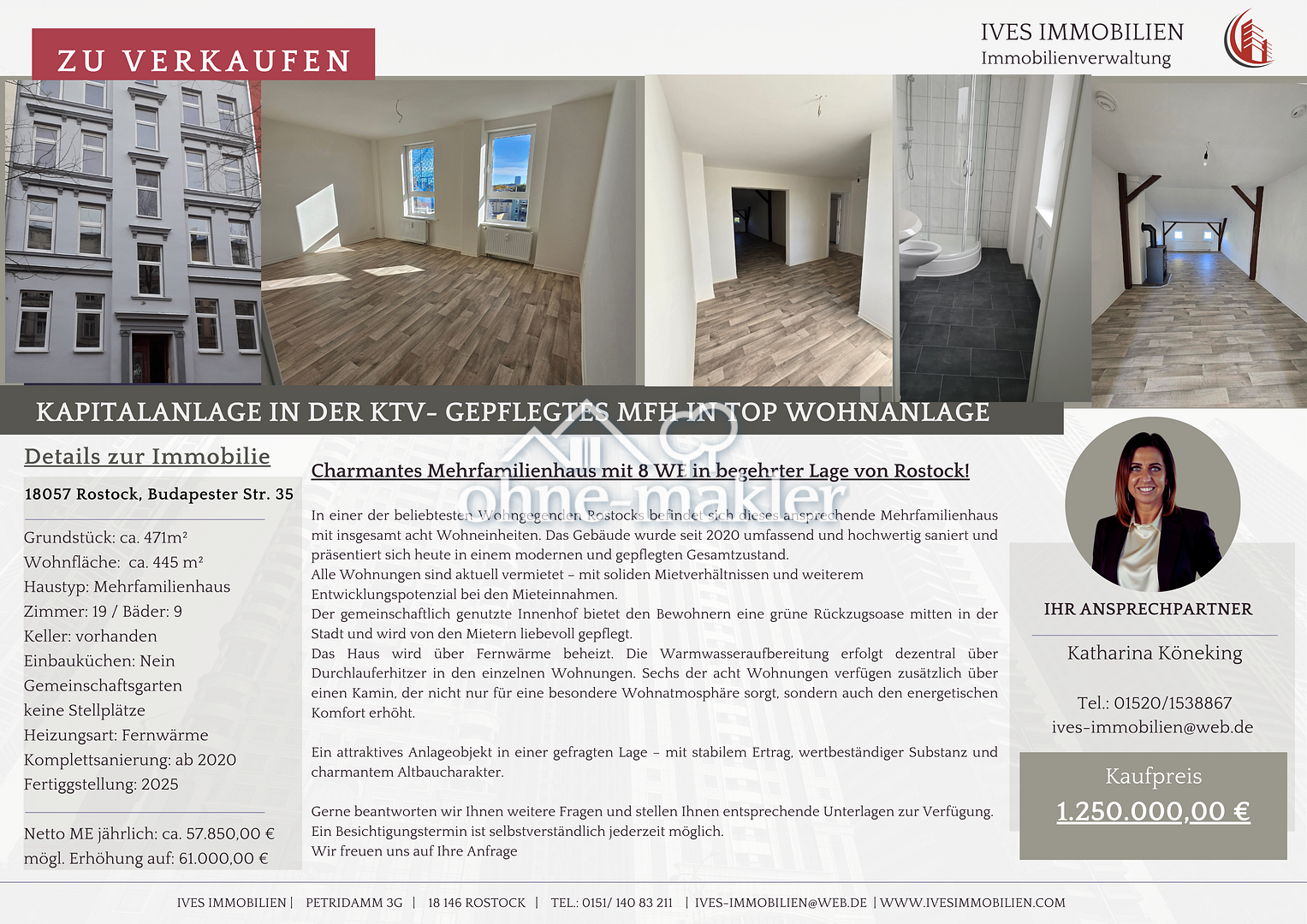 Kapitalanlage in Rostock-KTV – jetzt sichern, 18057 Rostock (Gartenstadt/Stadtweide Hansaviertel Kröpeliner Tor-Vorstadt Stadtmitte)