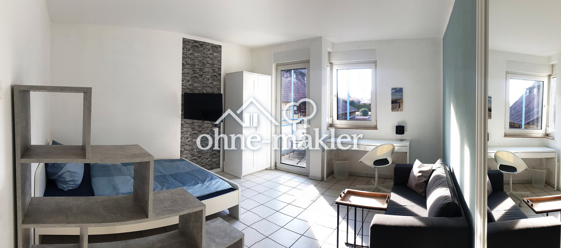Esslingen-Zell Vollausgestattetes Apartment ab sofort, 73730 Esslingen am Neckar