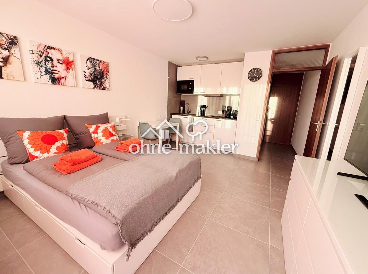 Stuttgart-Ost Vollmöbliertes Apartment mit Balkon, 70190 Stuttgart (Mitte Ost)