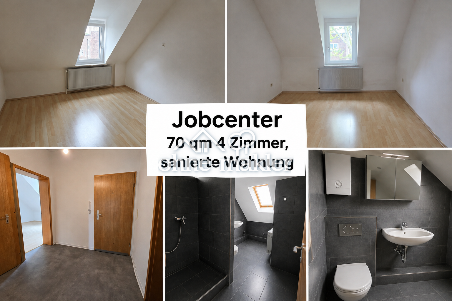Wohnung mit Jobcenter-Unterstützung in Dortmund, 44143 Dortmund (Brackel Körne Mitte Schüren Wambel)