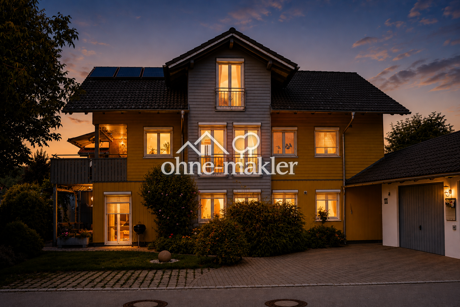 Holzhaus-Traum in Isny 2 Wohnungen, KfW60, 88316 Isny im Allgäu