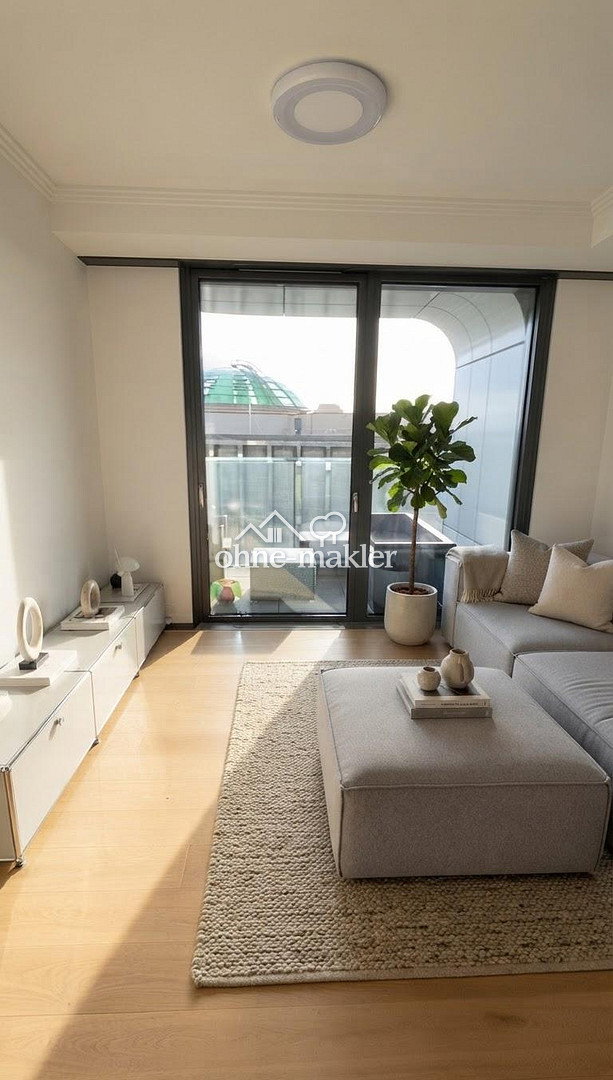 Grand Tower Traumwohnung mit Gartenblick, 60327 Frankfurt am Main (Gallus Gutleutviertel Westend-Süd)
