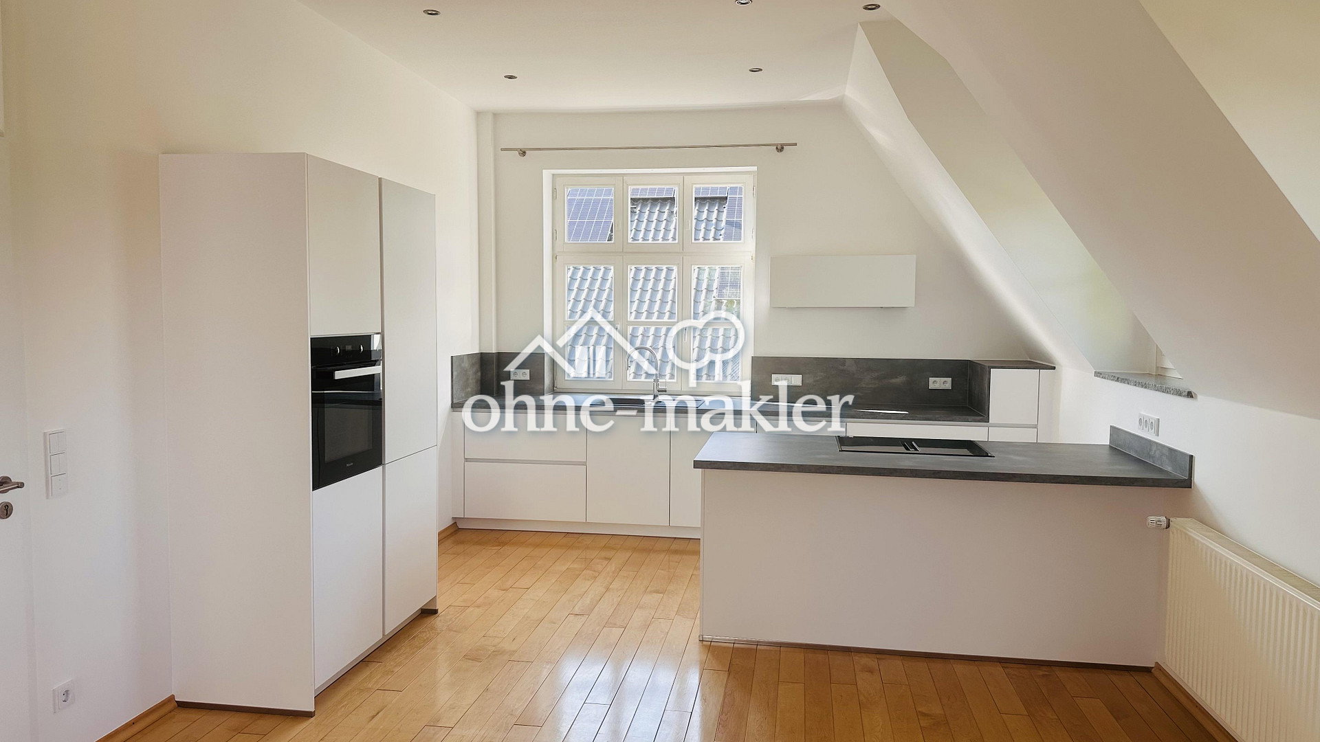 Meller Berg Stilvolle Wohnung mit Gartenblick