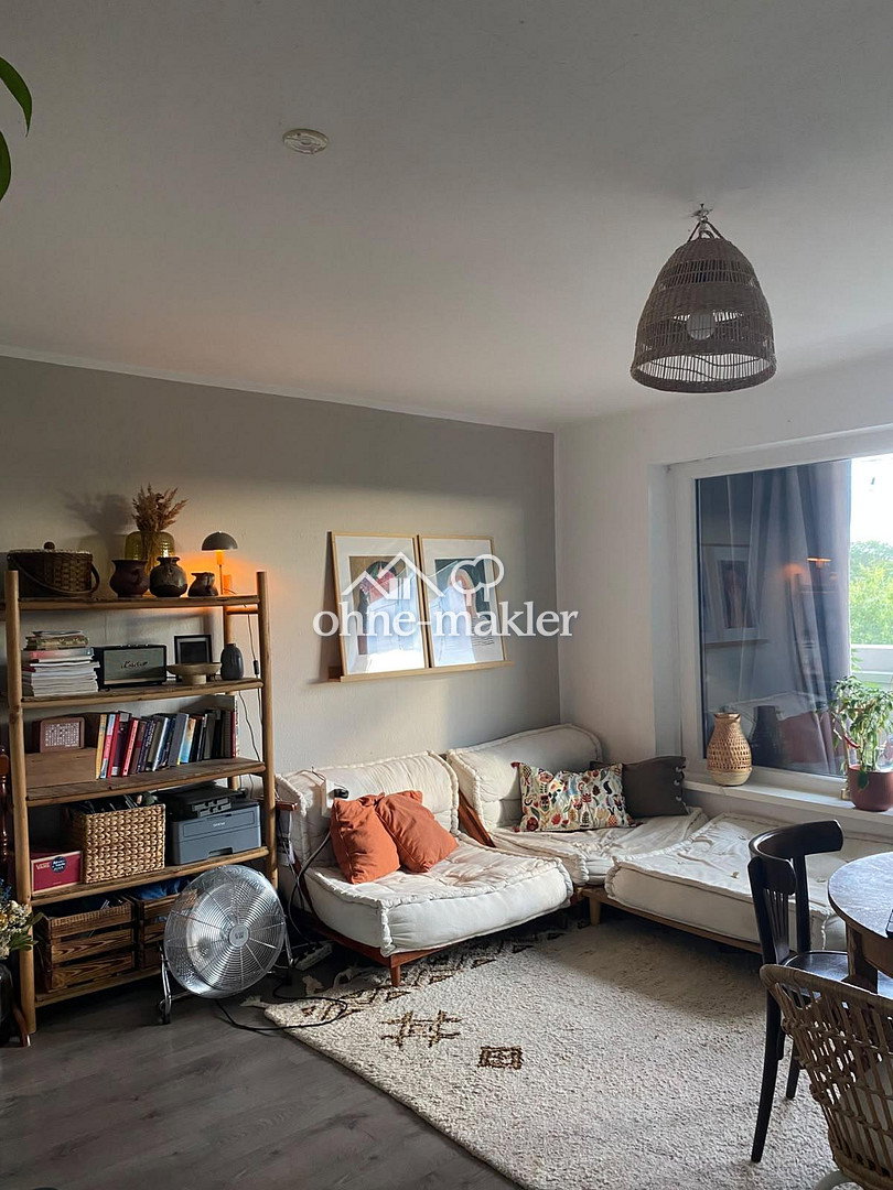 Helle 1-Zimmer-Wohnung mit Loggia in Hattersheim, 65795 Hattersheim am Main