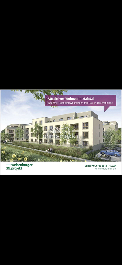 Neubau mit Dachterrasse & S-Bahn Nähe, 63477 Maintal