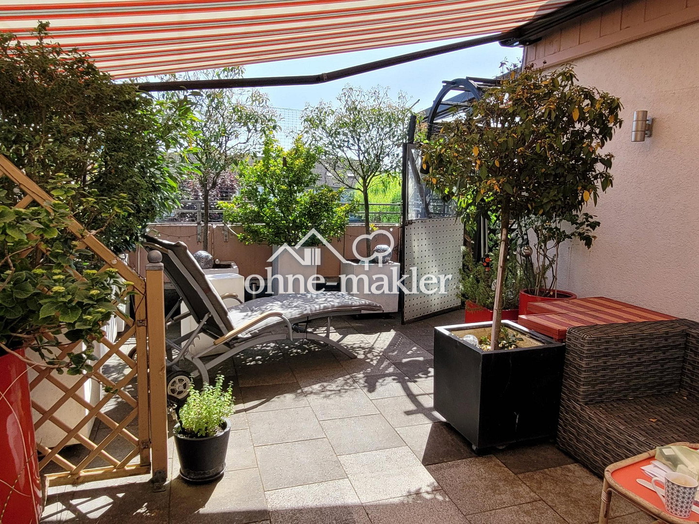 Dachterrasse-Traum in Gartenstadt, 68305 Mannheim (Gartenstadt Luzenberg Waldhof)