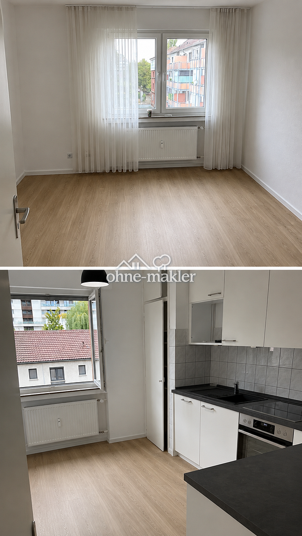 Europaviertel Charmante 2-Zimmer Wohnung, 60326 Frankfurt am Main (Gallus Griesheim)