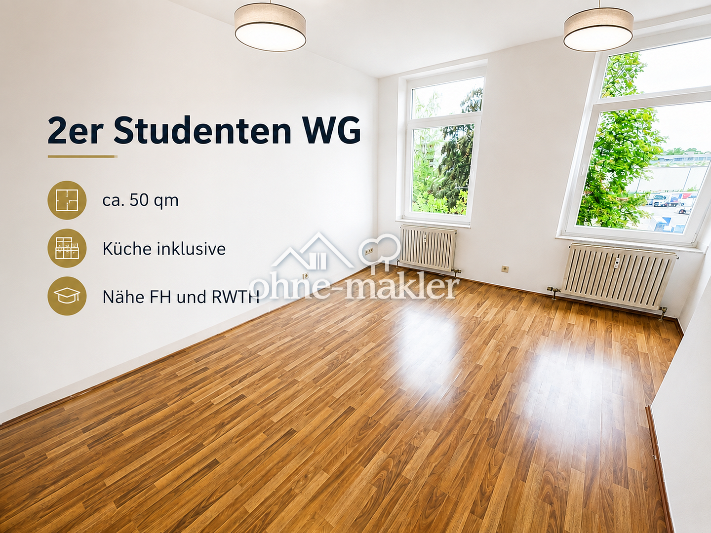 Studenten WG in Aachen – Nähe Uni, 52070 Aachen