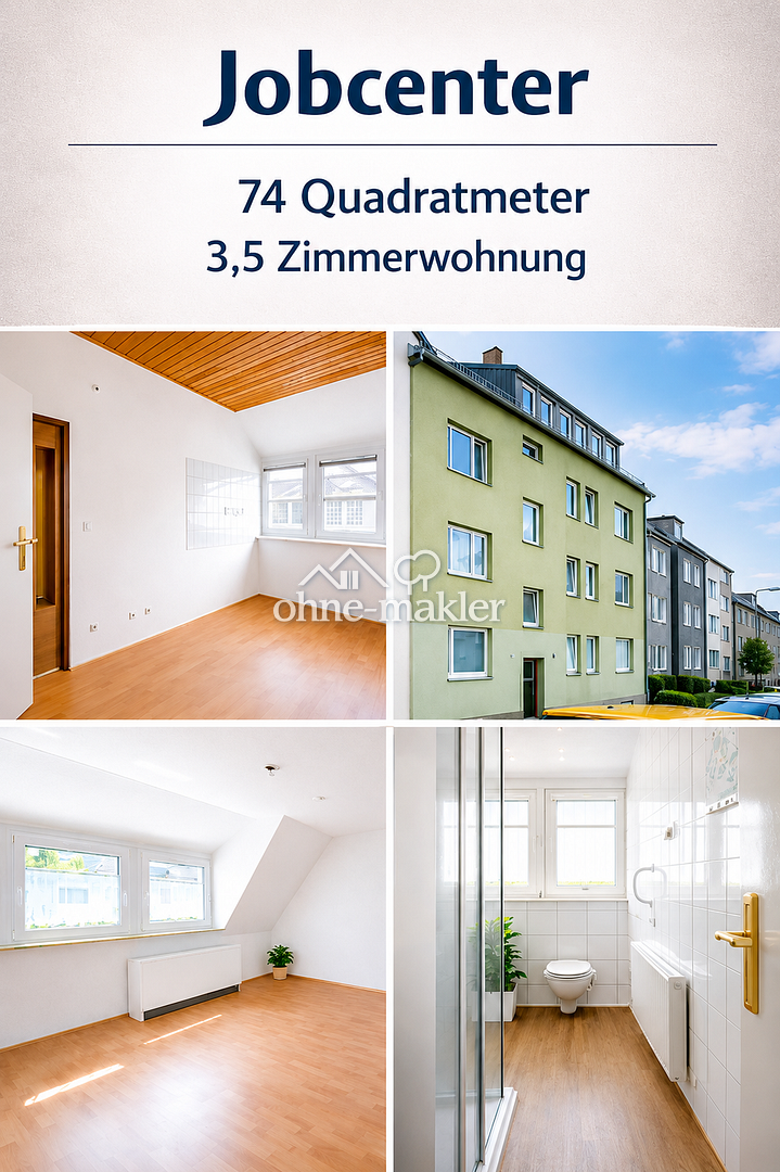 Remscheid Deine neue Wohnung direkt am Jobcenter, 42853 Remscheid (Innen Nord)