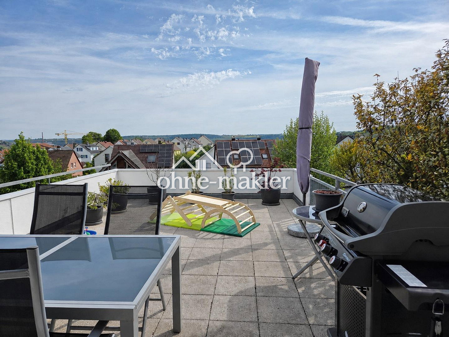 Terrassenhauswohnung mit Panorama-Terrasse, 74354 Besigheim