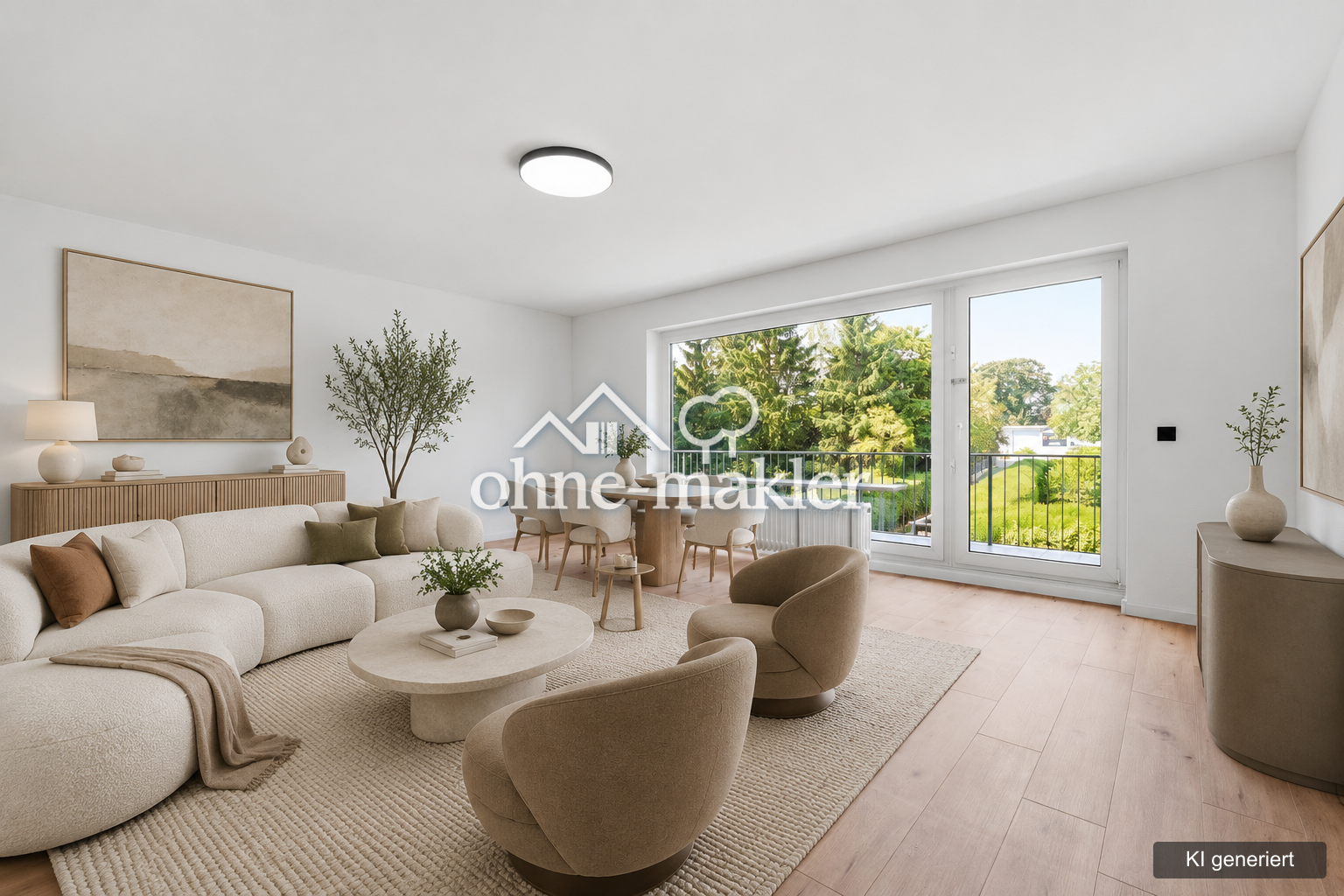 Düsseldorf-Lohausen Stilvolle 3-Zimmer-Wohnung, 40474 Düsseldorf (Golzheim Lohausen Pempelfort Stockum)