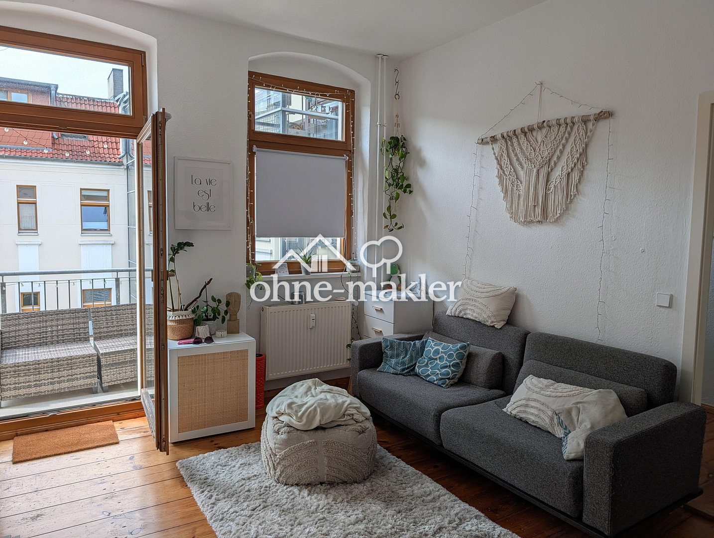 Florakiez Altbauwohnung mit Balkon & Ruhe, 13187 Berlin (Pankow)