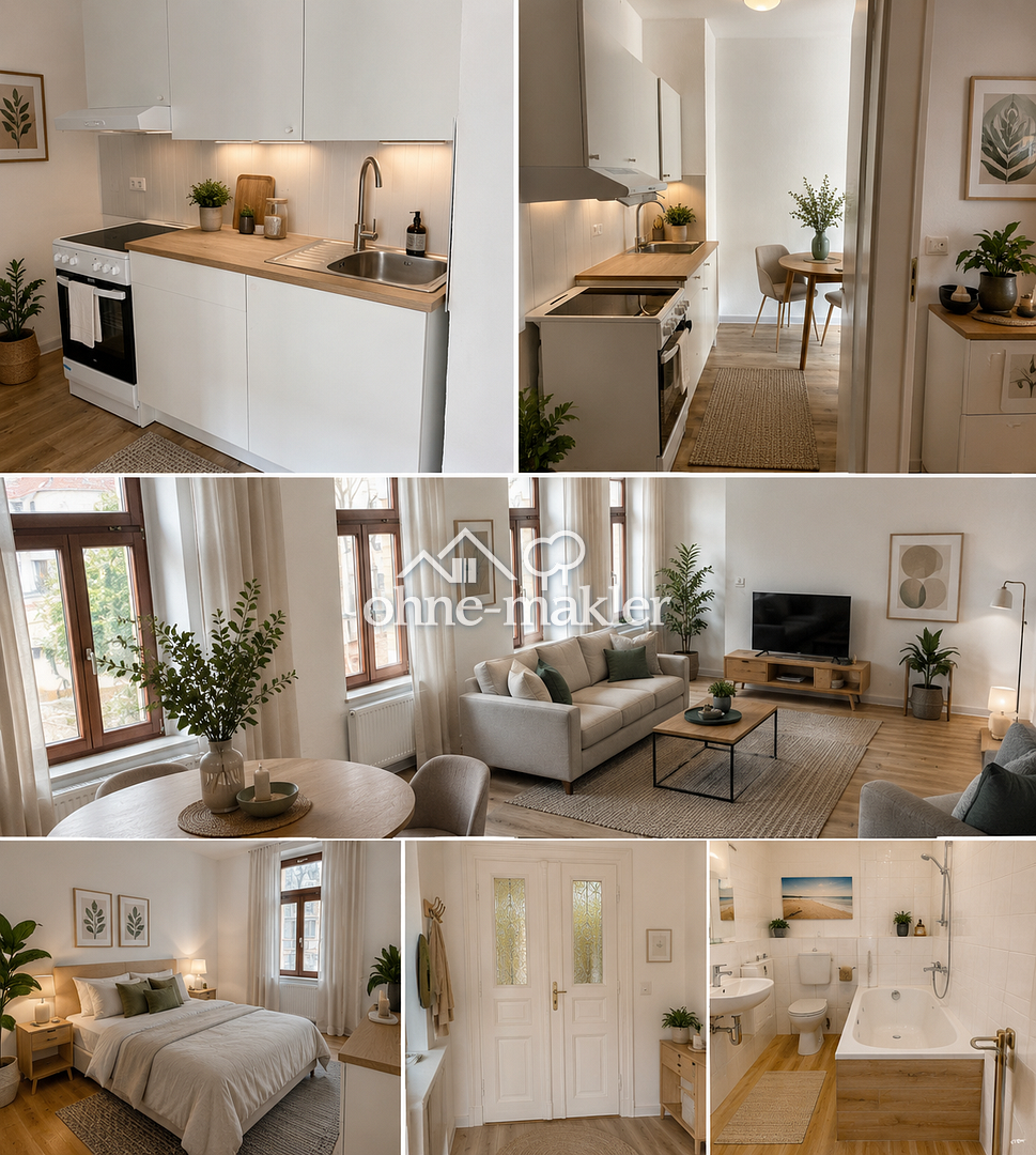 Zentral in Gohlis Wohnung für Singles & Studenten, 4157 Leipzig (Gohlis-Mitte Gohlis-Nord Möckern)