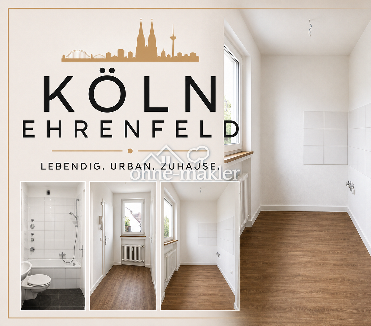 Top-Lage in Ehrenfeld – Kapitalanlage sichern, 50825 Köln (Ehrenfeld Bickendorf Neuehrenfeld Ossendorf)