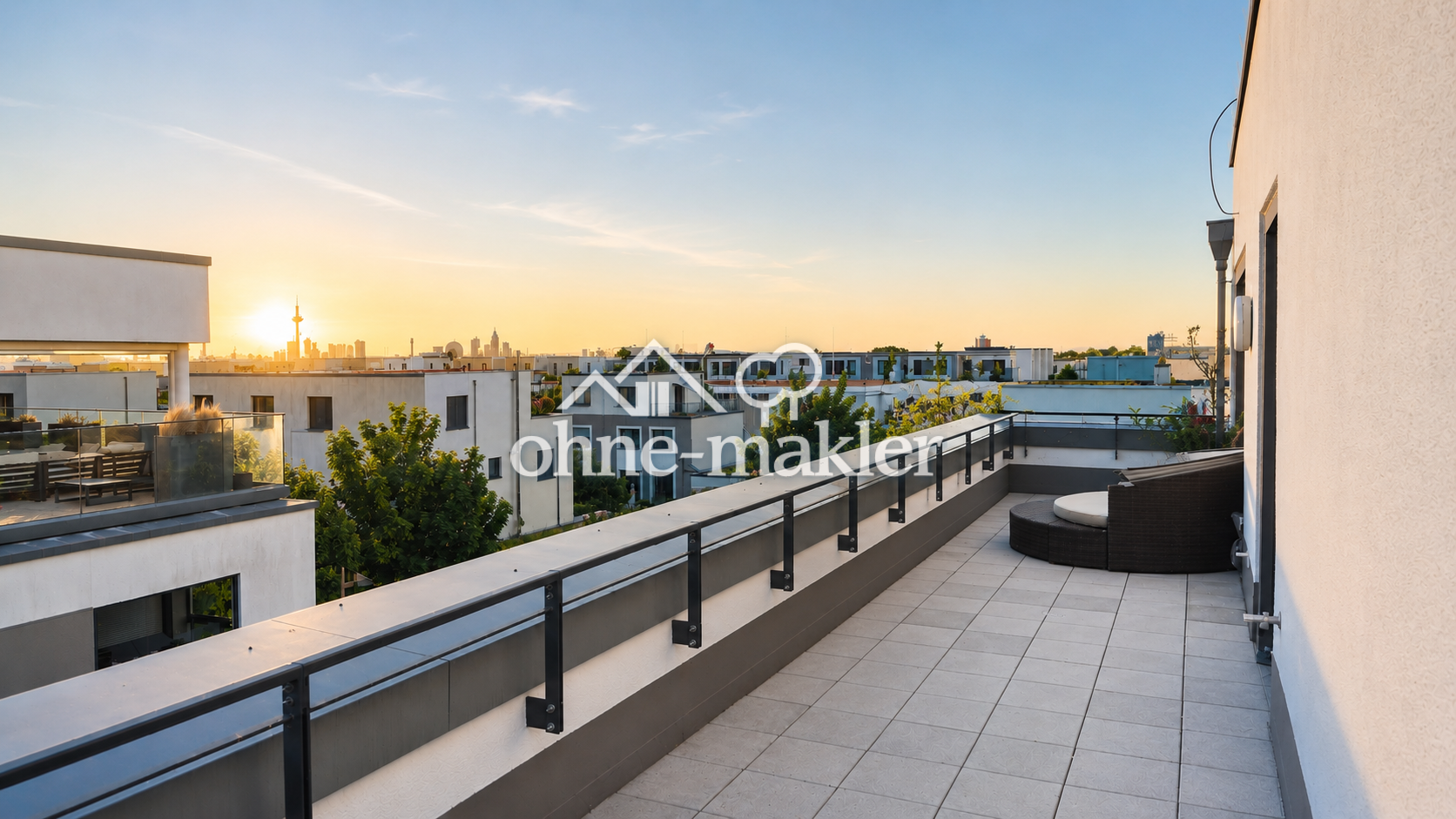 Penthouse mit Dachterrasse im Riedberg, 60438 Frankfurt am Main (Kalbach-Riedberg Niederursel)