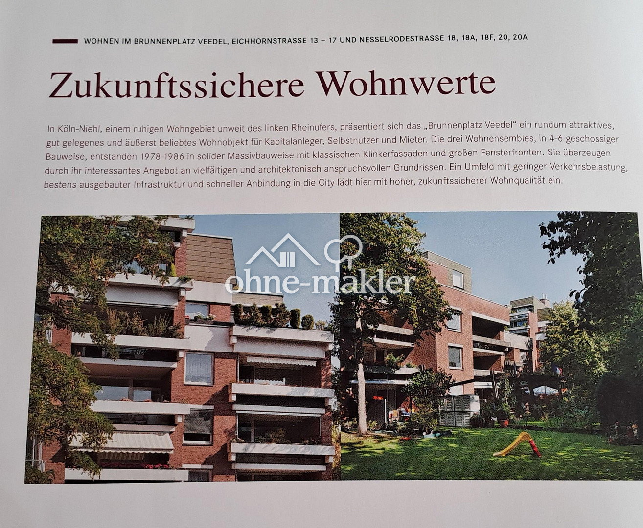 Köln-Niehl Wohnung mit Grünblick, Bezug 2026, 50735 Köln (Niehl)