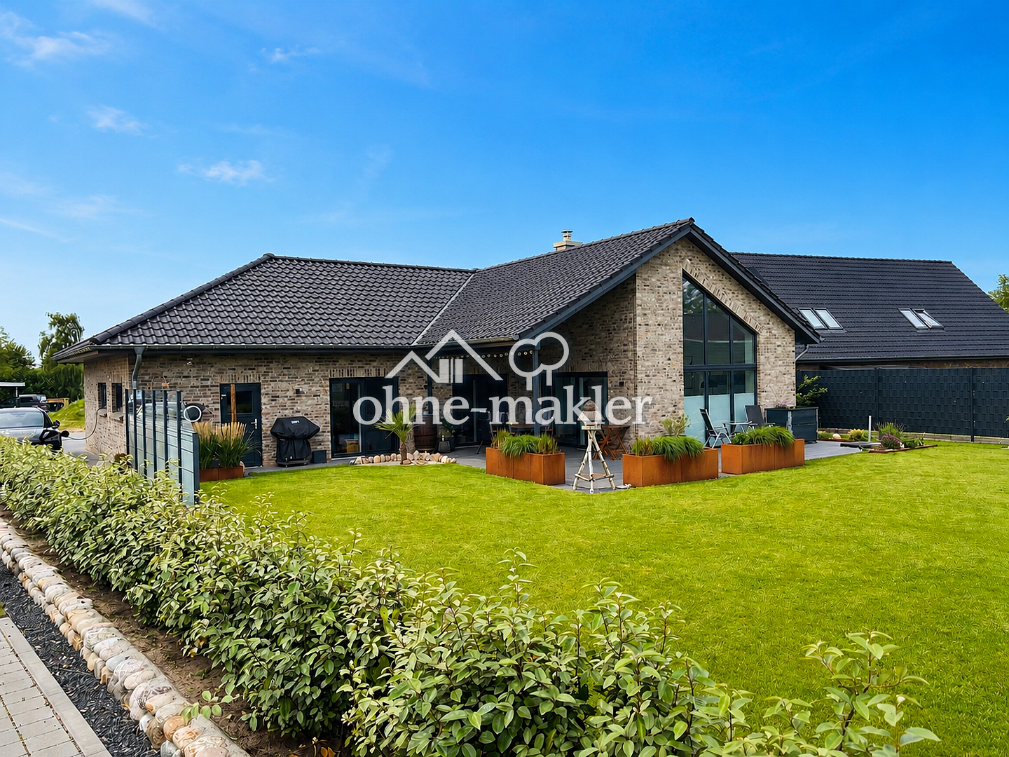 Bungalow mit Kamin & Garten in Hürup, 24975 Hürup