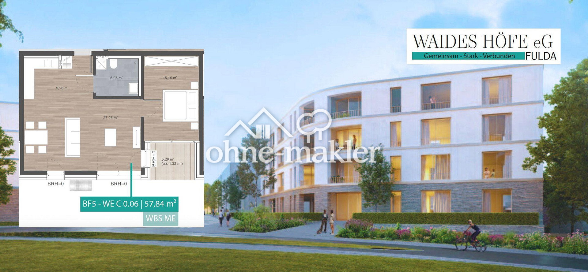 Neubau in Fulda Ihr Zuhause im Waidesgrund, 36037 Fulda