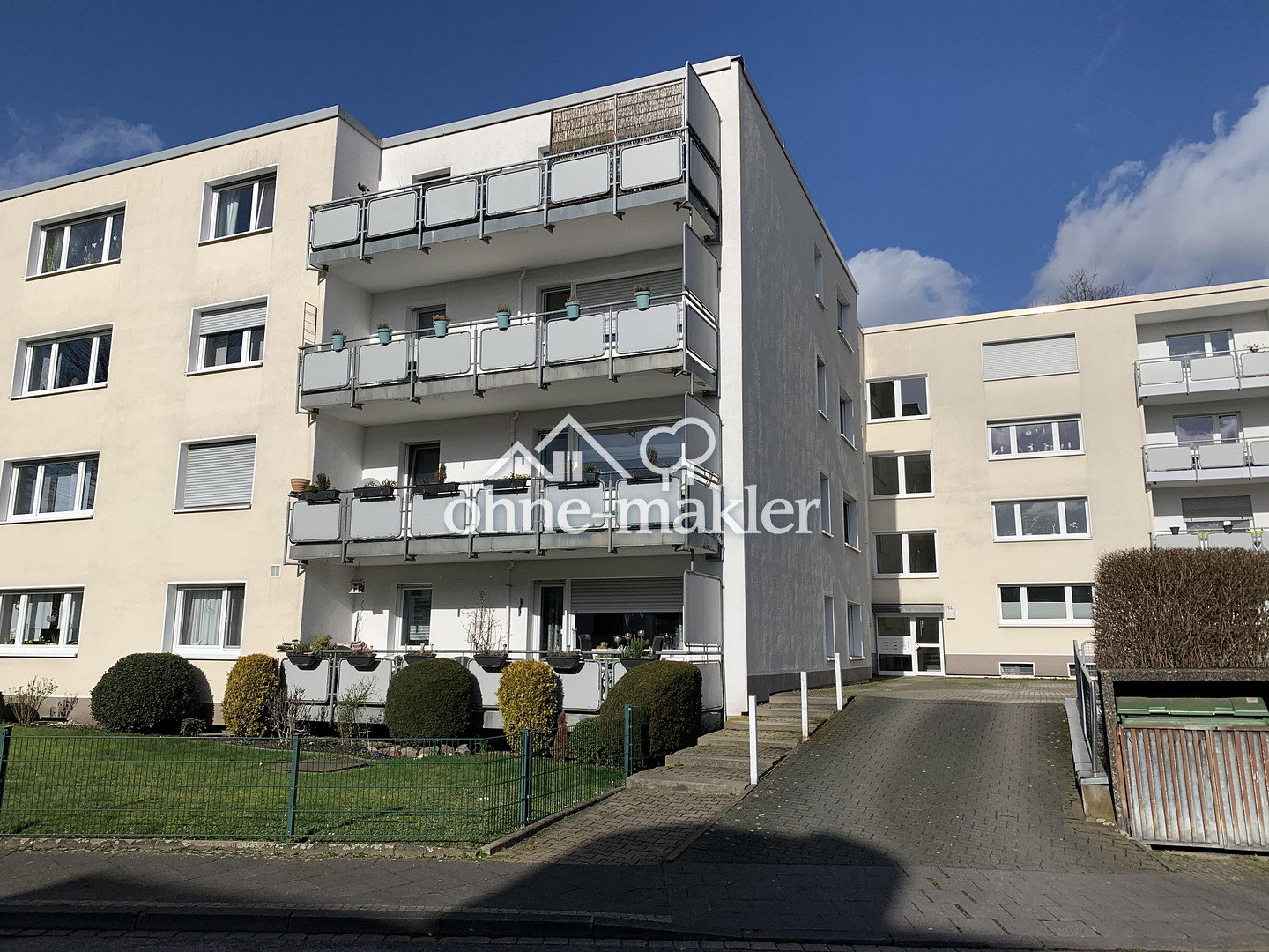 Helle Wohnung mit Balkon in Bochum, 44805 Bochum (Bergen Gerthe Grumme Harpen Hiltrop)