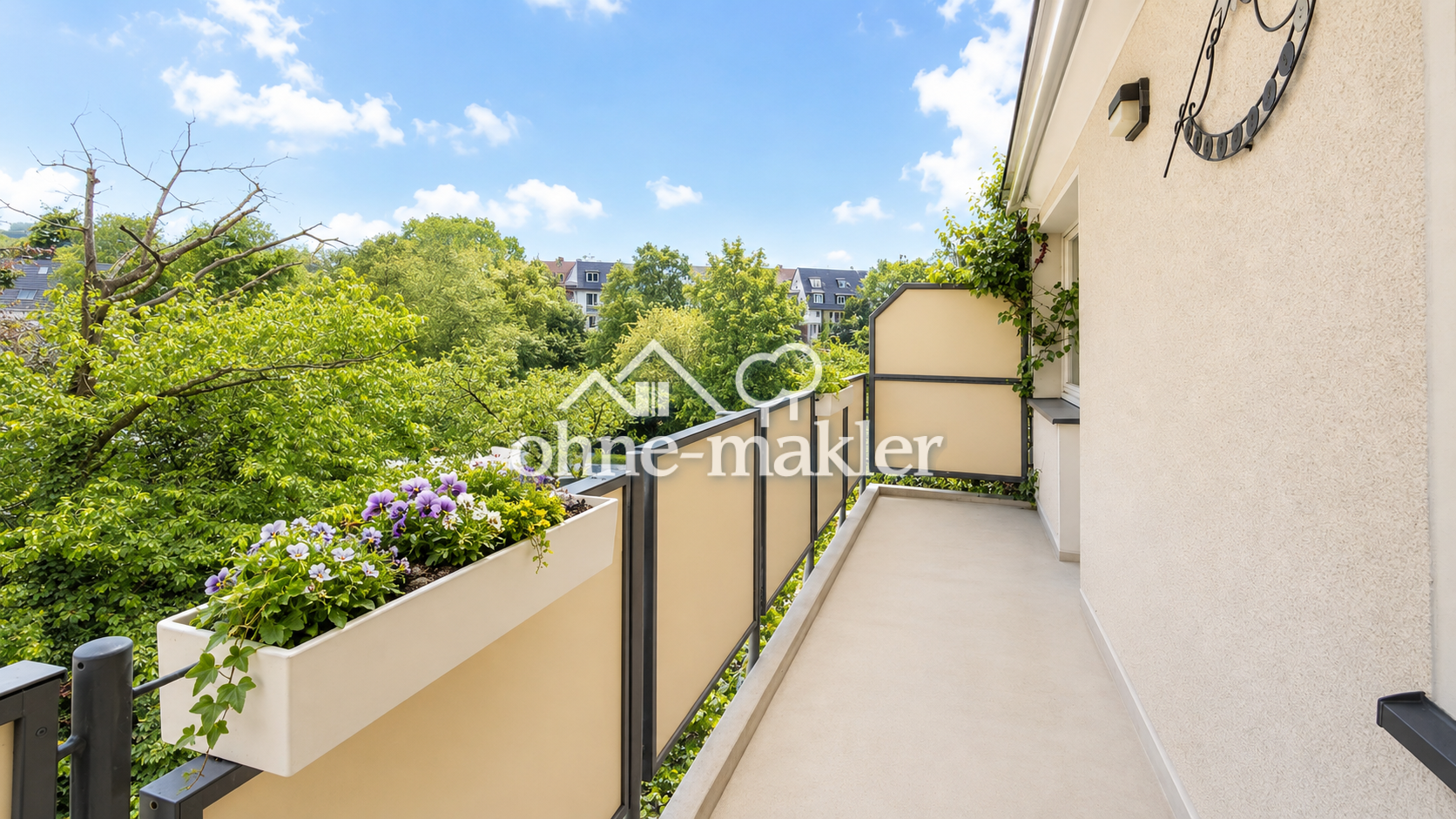 Essen Süd 3-Zimmer-Wohnung mit Balkon, 45134 Essen (Bergerhausen Bredeney Rellinghausen Stadtwald)