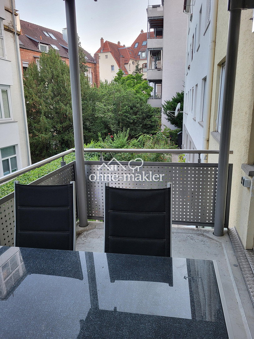 Balkon & Einbauküche in Stuttgart-West, 70193 Stuttgart (Nord West)