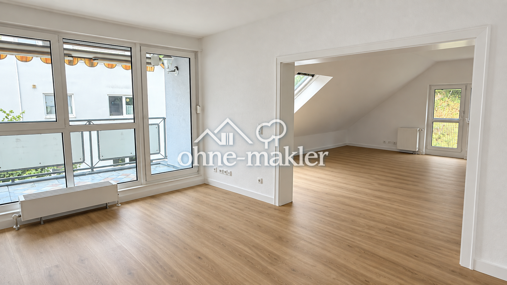 Dachgeschosswohnung mit Balkon in Marburg, 35041 Marburg