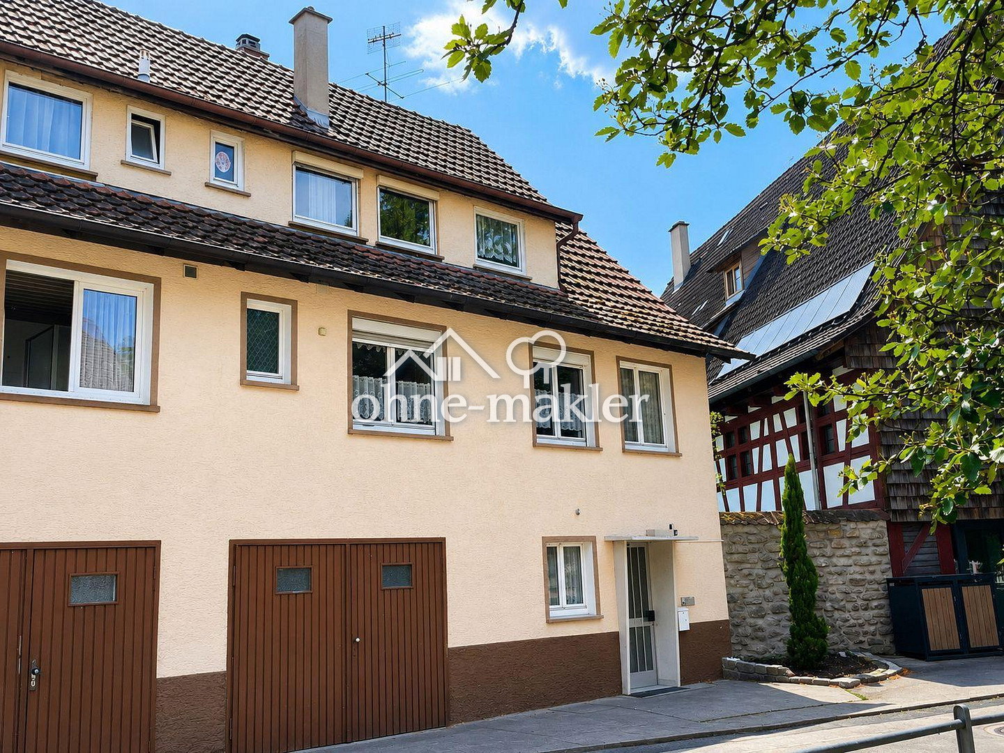 Neckarufer-Traum mit Grundstück – provisionsfrei, 78628 Rottweil