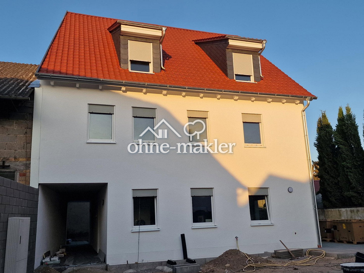 Neubau Doppelhaushälfte in Trebur – Erstbezug, 65468 Trebur