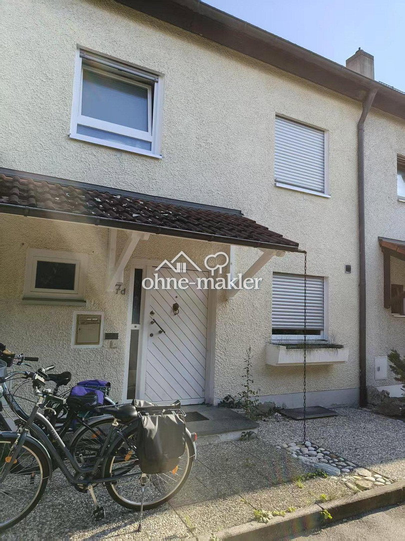 Reihenmittelhaus in Augsburg – Toplage & Garten, 86161 Augsburg (Herrenbach Hochfeld Innenstadt Spickel Universitätsviertel)
