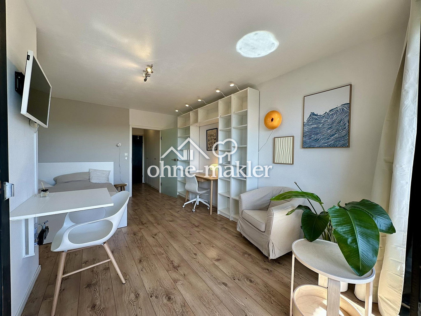 Sachsenhausen Stilvoll & möbliert für Kurzzeit, 60598 Frankfurt am Main (Sachsenhausen)
