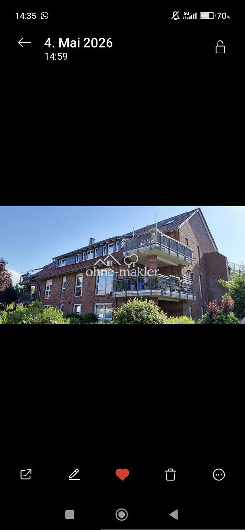 Dachgeschosswohnung in Wunstorf – Kapitalanlage möglich, 31515 Wunstorf