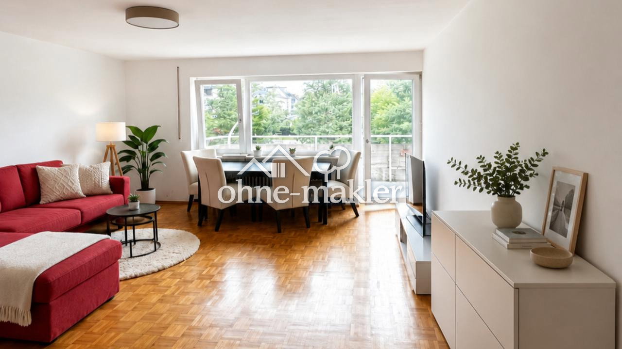 Münchner Wohlfühl-Wohnung mit Balkon & Parkett, 81369 München (Sendling Sendling-Westpark Thalk. Obersendl.-Forsten-Fürstenr.-Solln)