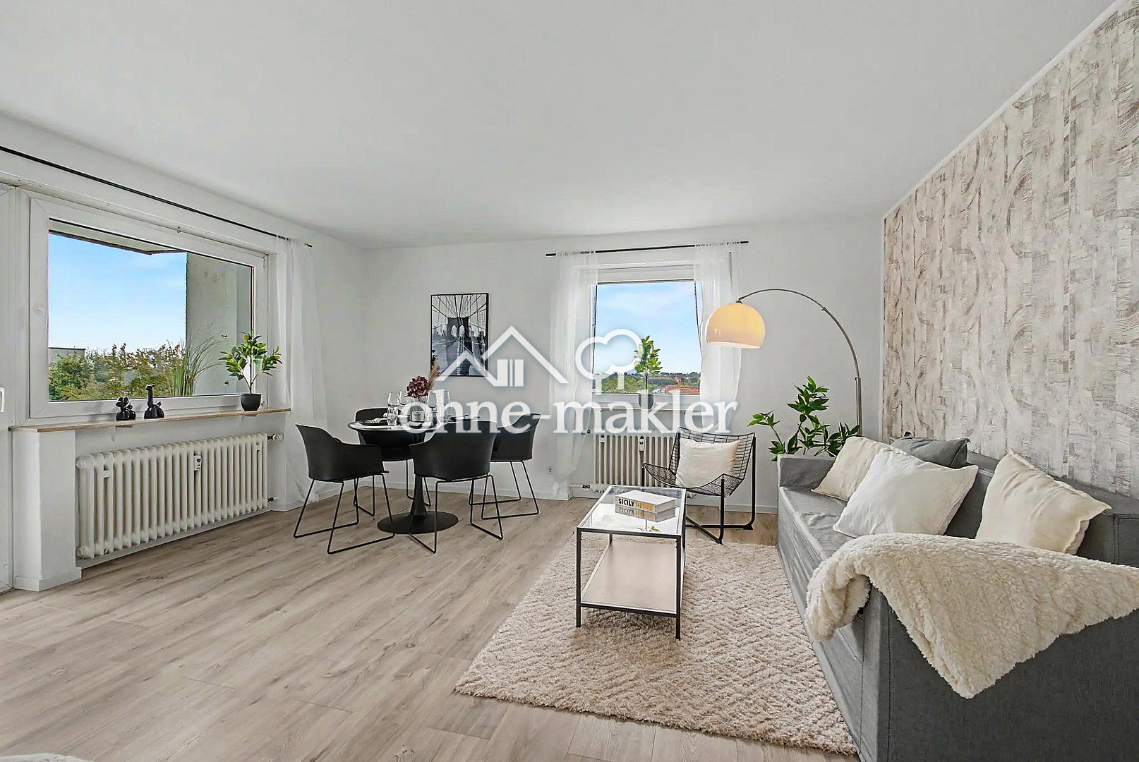 Alpenblick inklusive Traumhafte 3-Zimmer Wohnung, 89075 Ulm (Böfingen Eselsberg Mitte Oststadt Söflingen)